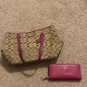 Coach Purse and Wallet